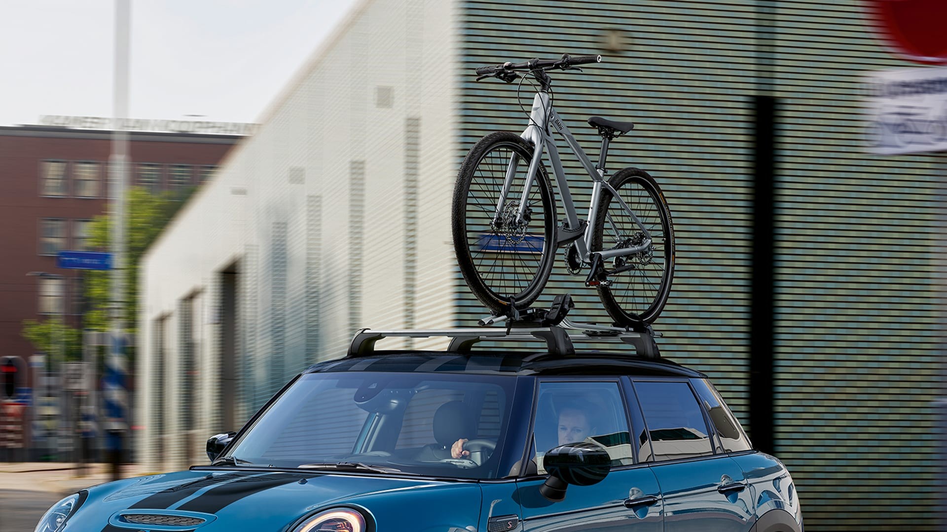 MINI 5 дверей – Крепление для велосипедов на крыше